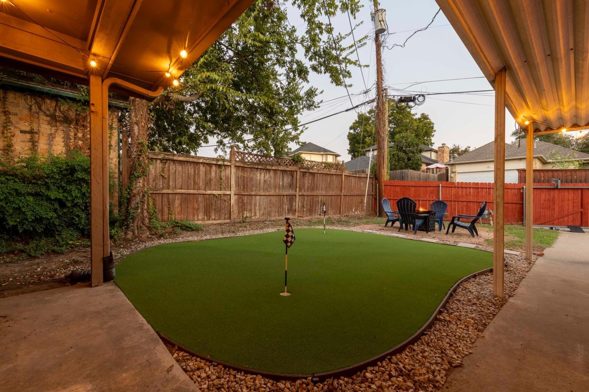 Relax Near Stadium & Downtown - Putt Green & Firepit Villa Irving Exterior photo